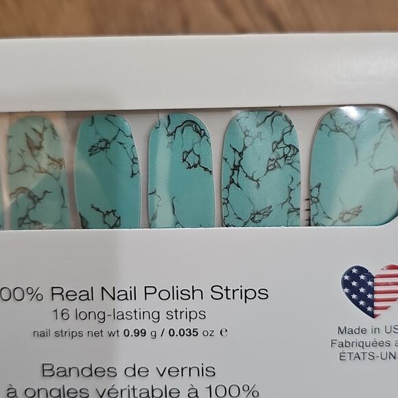 Color Street Nail Strips - Mojave Turquoise - Picture 2 of 3